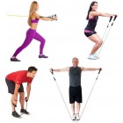 Active Gym - Комплект фитнес ластици за трениране от 11 части / Resistance Band Set 